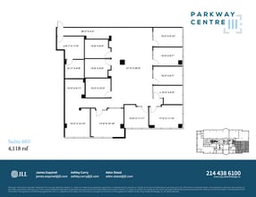 2745 Dallas Pky, Plano, TX for lease Floor Plan- Image 1 of 1
