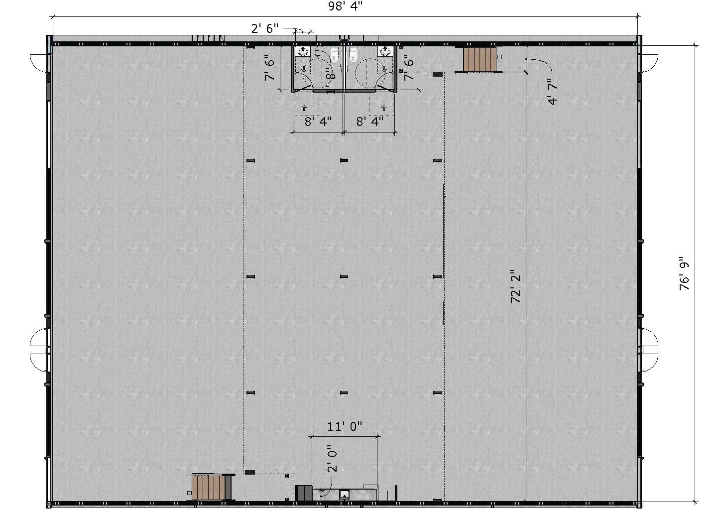 4176 E Interstate 30, Rockwall, TX à louer Plan d’étage- Image 1 de 2