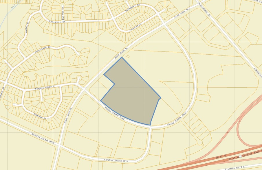 107 Village Center Blvd, Myrtle Beach, SC à vendre - Plan cadastral - Image 1 de 1