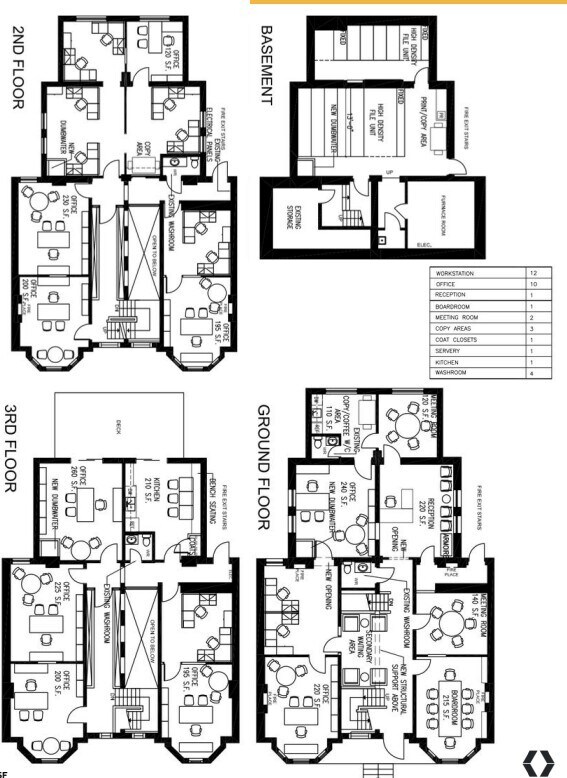 49-51 Gloucester St, Toronto, ON à louer Plan d’étage- Image 1 de 1