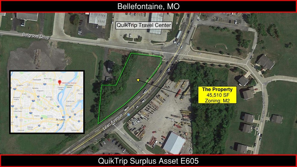 10823 Lilac Ave, Saint Louis, MO à vendre - Aérien - Image 1 de 2