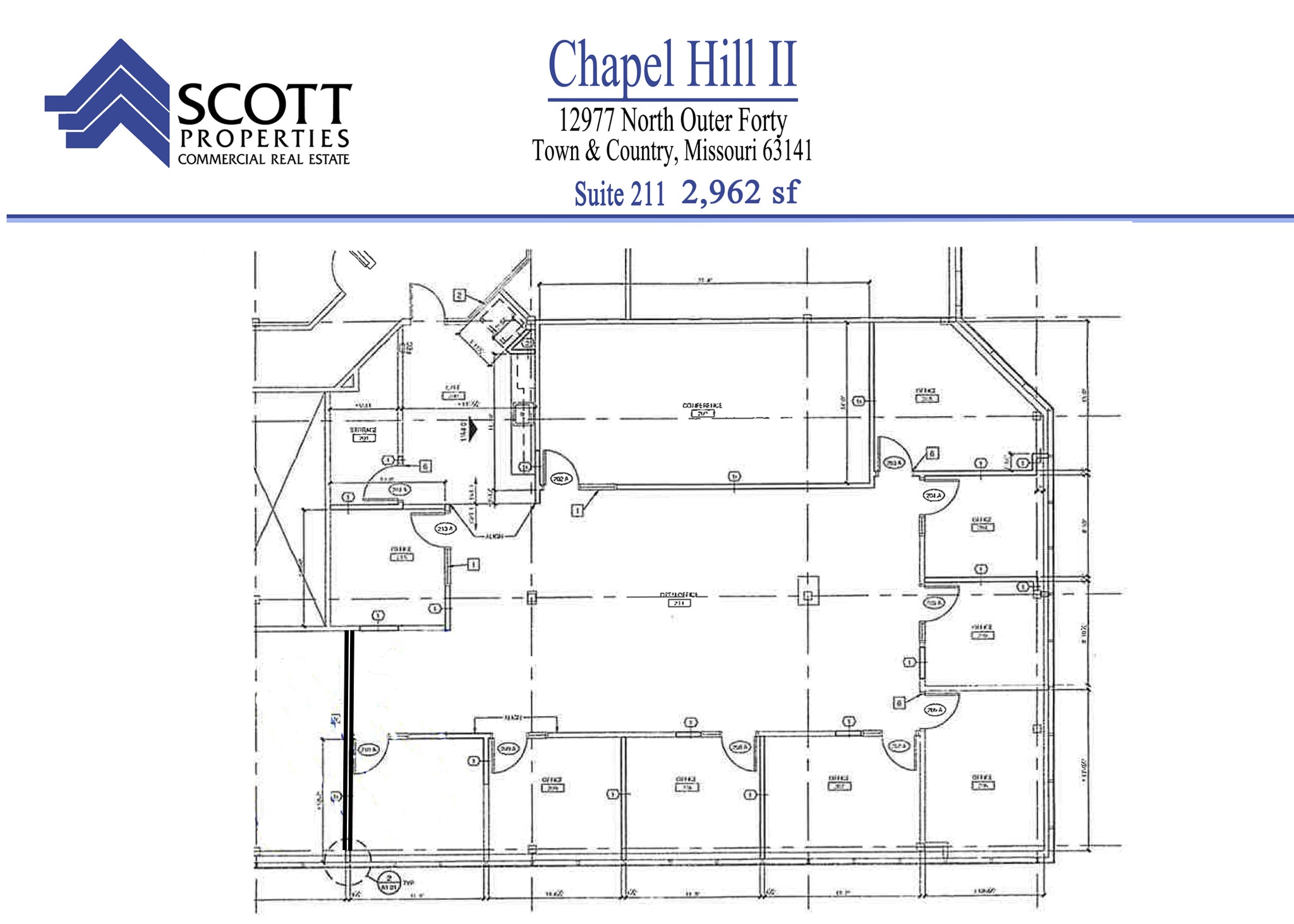 12977 N 40 Dr, Creve Coeur, MO for lease Floor Plan- Image 1 of 1