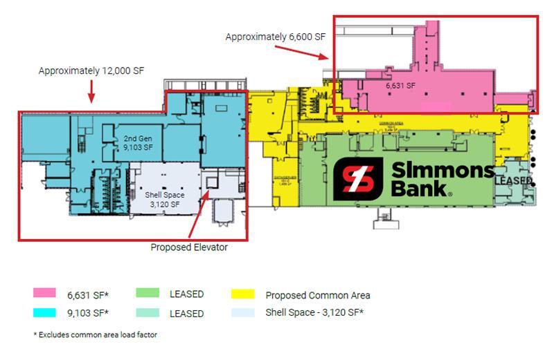 701 E Douglas Ave, Wichita, KS for lease Floor Plan- Image 1 of 1