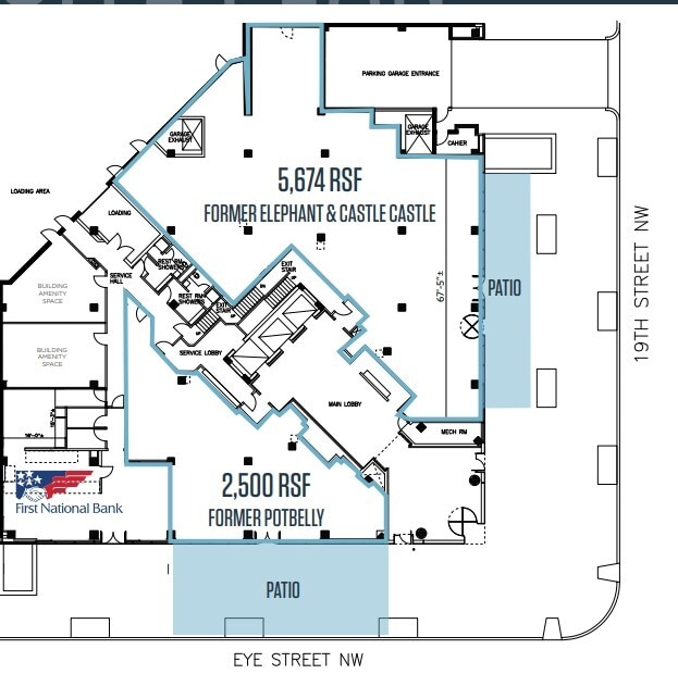 900 19th St NW, Washington, DC for lease Floor Plan- Image 1 of 1