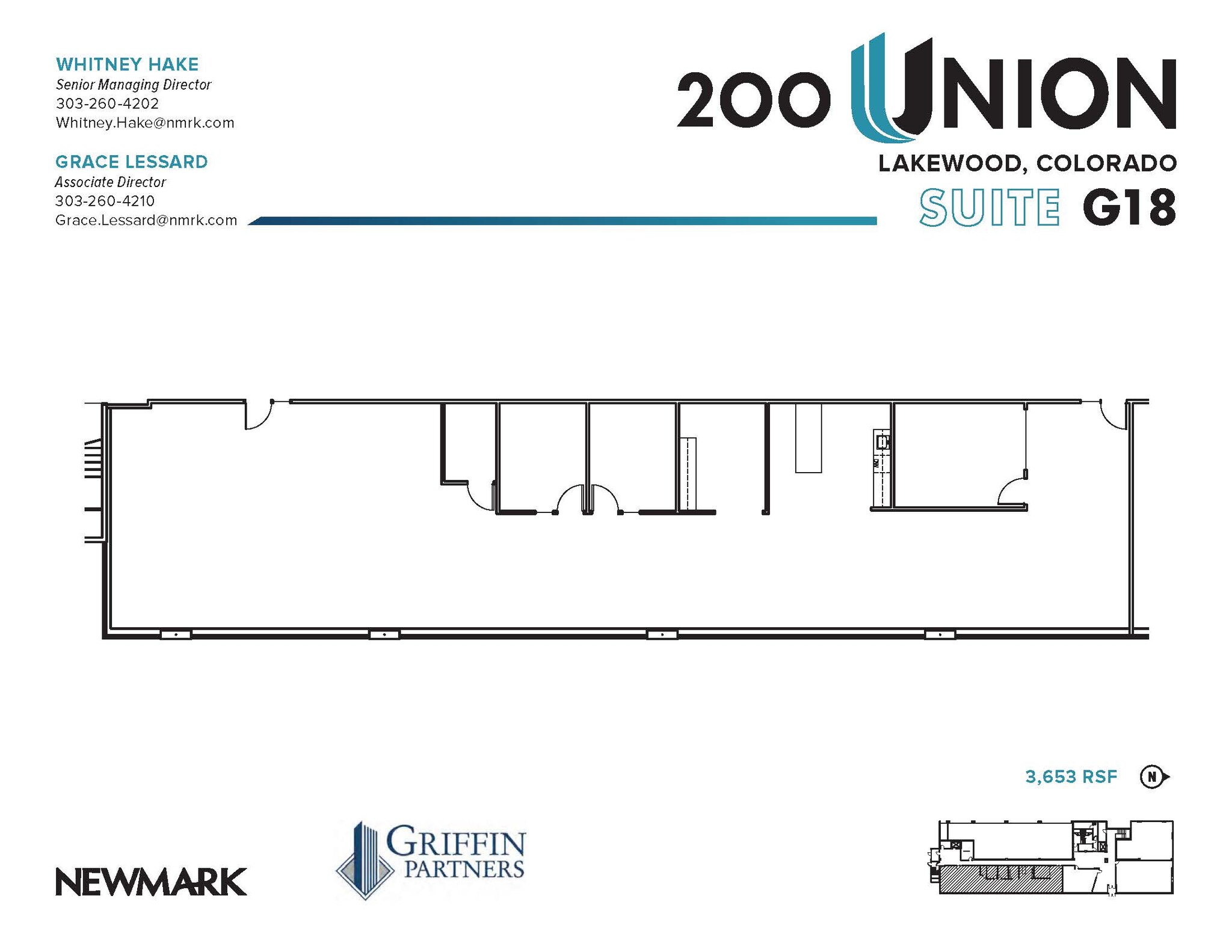 200 Union Blvd, Lakewood, CO for lease Floor Plan- Image 1 of 2