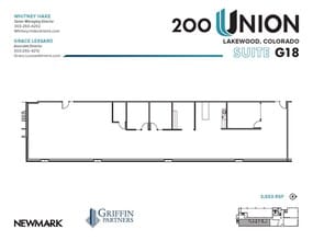 200 Union Blvd, Lakewood, CO for lease Floor Plan- Image 1 of 2