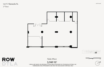 777 S Alameda St, Los Angeles, CA for lease Floor Plan- Image 2 of 2