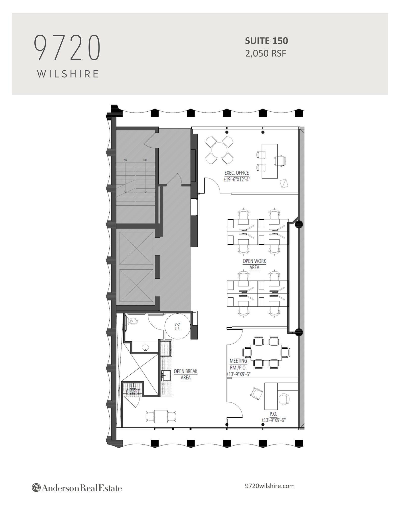 9720 Wilshire Blvd, Beverly Hills, CA à louer Plan de site- Image 1 de 1