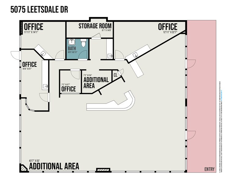 5075 Leetsdale Dr, Denver, CO à louer - Photo du bâtiment - Image 3 de 12