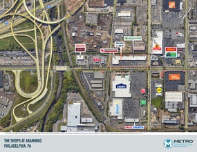 3801 Aramingo Ave, Philadelphia, PA - Aerial  map view