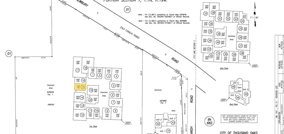 1000 Newbury Rd, Thousand Oaks, CA à vendre - Plan cadastral - Image 2 de 9
