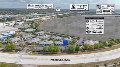 17827 Murdock Cir, Port Charlotte, FL - Aerial  map view - Image1