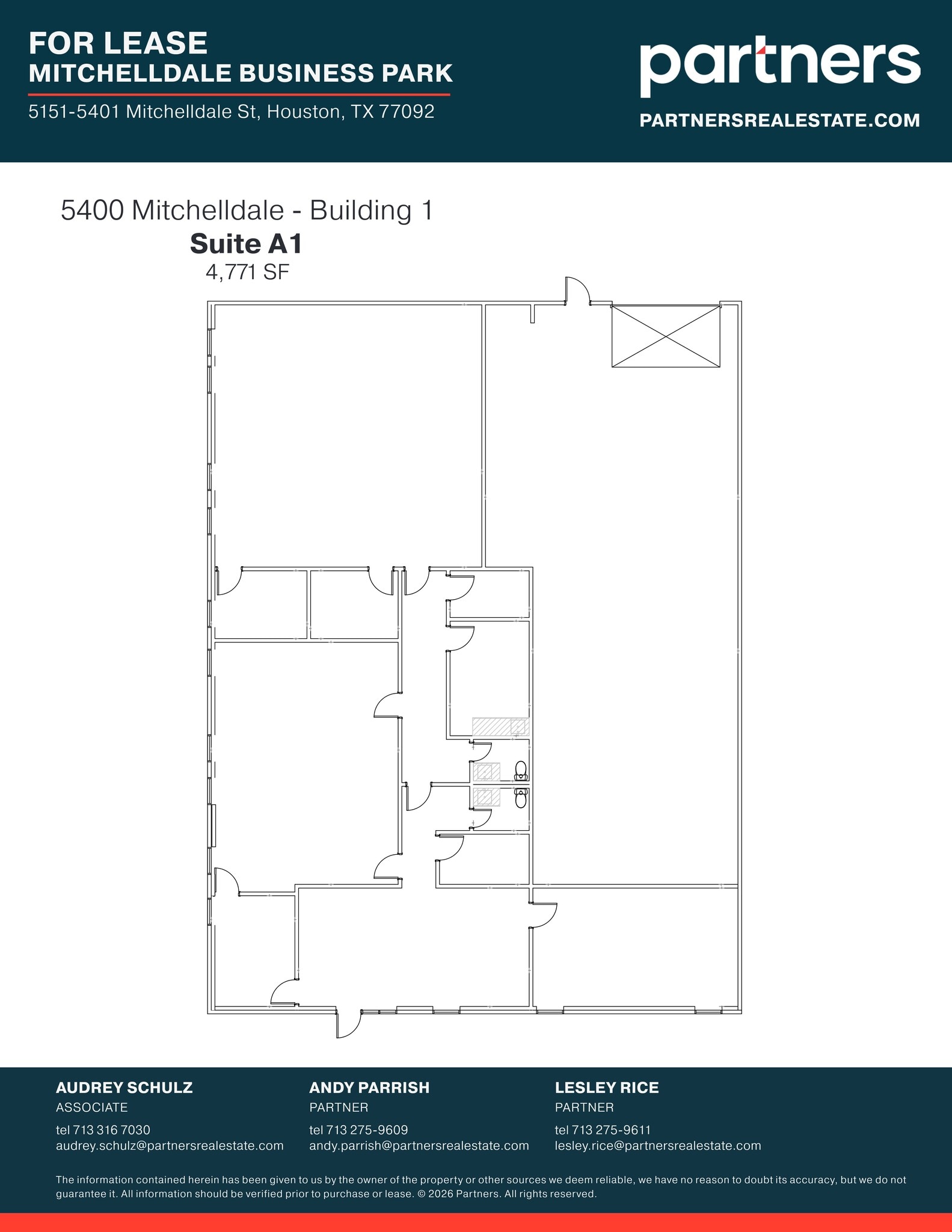 5151 Mitchelldale St, Houston, TX à louer Plan de site- Image 1 de 1