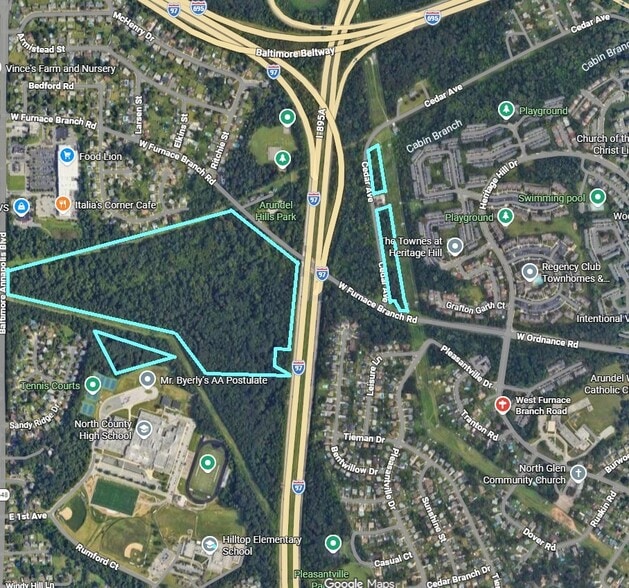 0 Baltimore Annapolis Blvd, Glen Burnie, MD for sale - Building Photo - Image 2 of 2