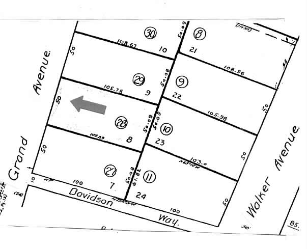 3608 Grand Ave, Oakland, CA for lease - Plat Map - Image 2 of 4