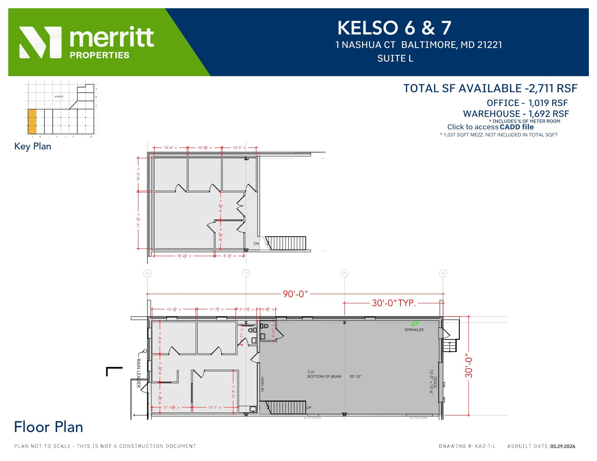 8841-8867 Kelso Dr, Essex, MD for lease Floor Plan- Image 1 of 1