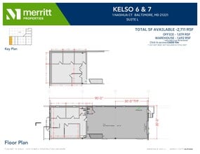 8841-8867 Kelso Dr, Essex, MD for lease Floor Plan- Image 1 of 1