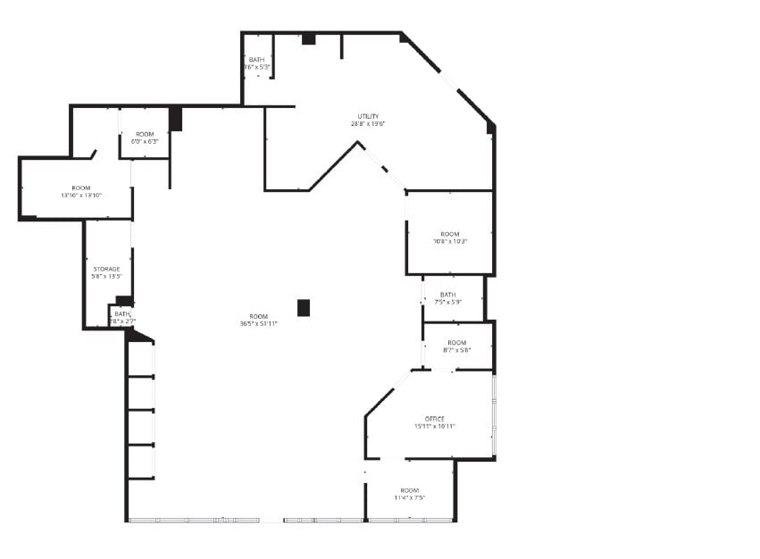 9899 Main St, Damascus, MD for lease Floor Plan- Image 1 of 1