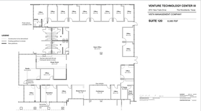 8701 New Trails Dr, The Woodlands, TX for lease Floor Plan- Image 1 of 1