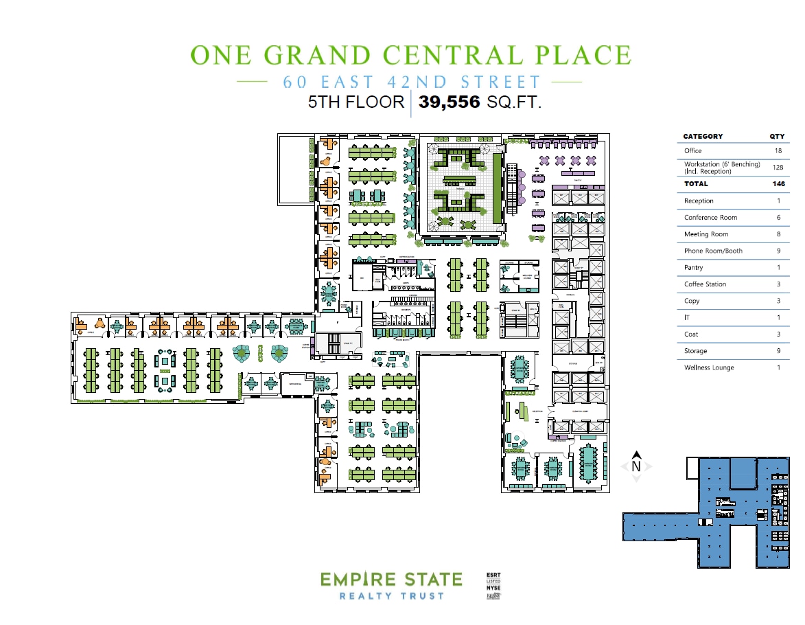 60 E 42nd St, New York, NY for lease Floor Plan- Image 1 of 7
