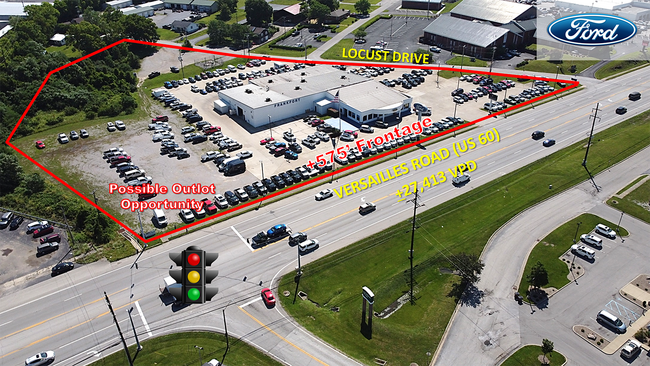 Plus de détails pour 1070 Versailles Rd, Frankfort, KY - Commerce de détail à vendre