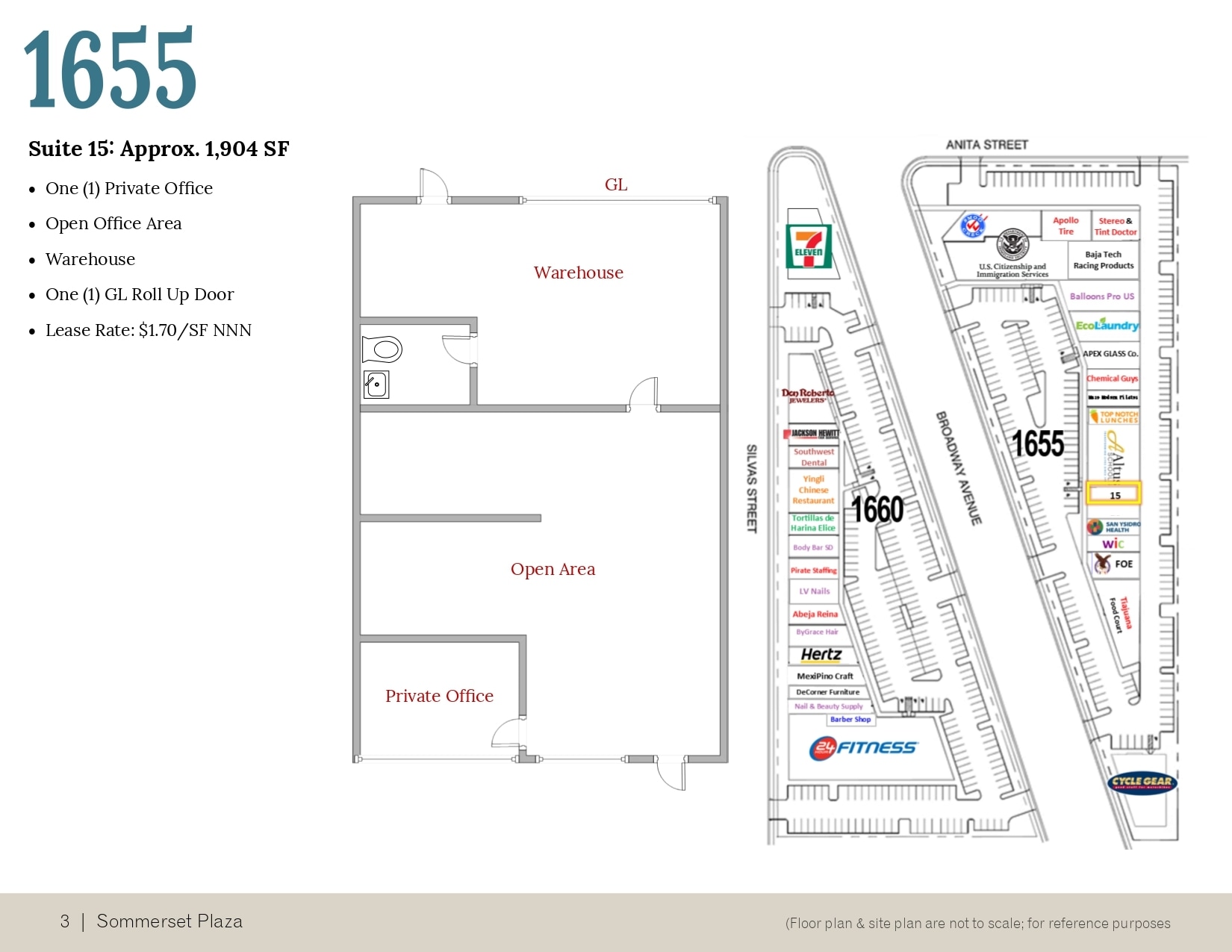 1655-1660 Broadway, Chula Vista, CA à louer Photo intérieure- Image 1 de 1
