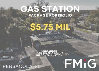 Plus de détails pour 5 Gas Stations Unbranded Pensacola FL – Commerce de détail à vendre, Pensacola, FL