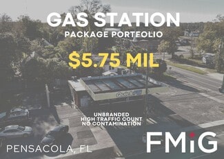 More details for 5 Gas Stations Unbranded Pensacola FL – Retail for Sale, Pensacola, FL