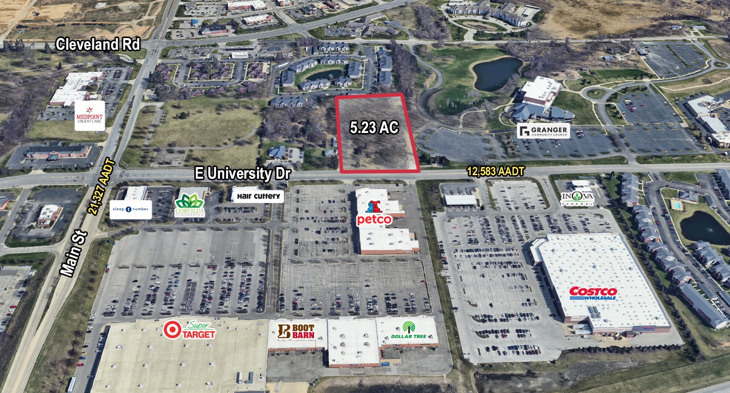 15793 E University Dr, Granger, IN for sale Building Photo- Image 1 of 6