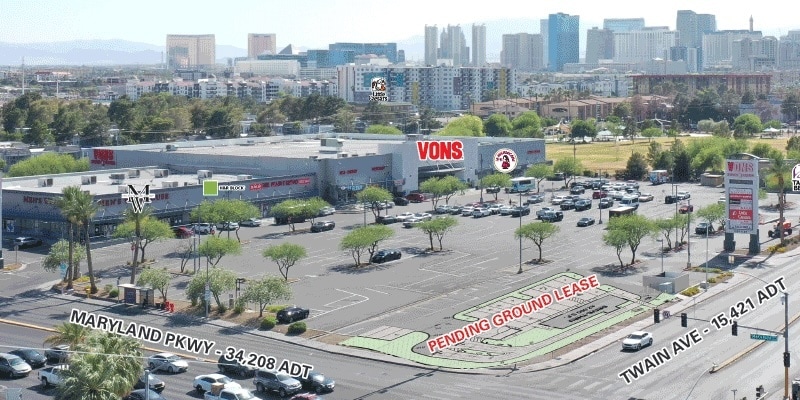 1155-1159 E Twain Ave, Las Vegas, NV for lease - Building Photo - Image 1 of 7