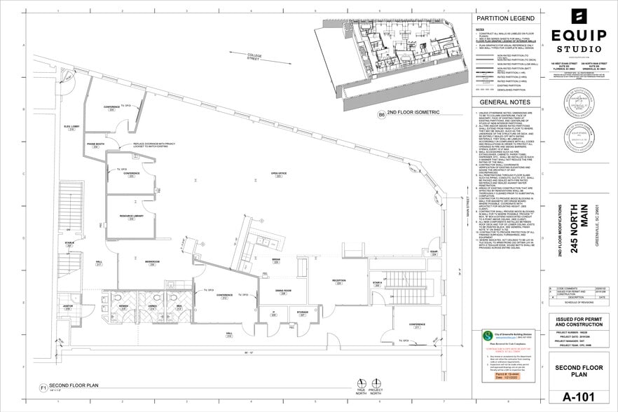 245-247 N Main St, Greenville, SC for lease - Building Photo - Image 3 of 3