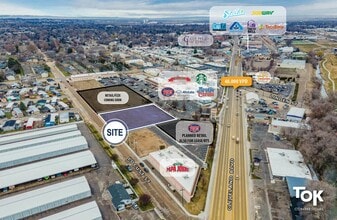 3110 Cleveland Blvd, Caldwell, ID - AERIAL  map view