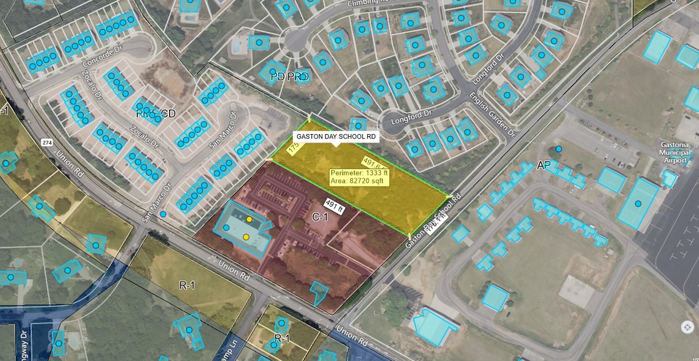 Gaston Day School Rd, Gastonia, NC for sale - Building Photo - Image 2 of 3