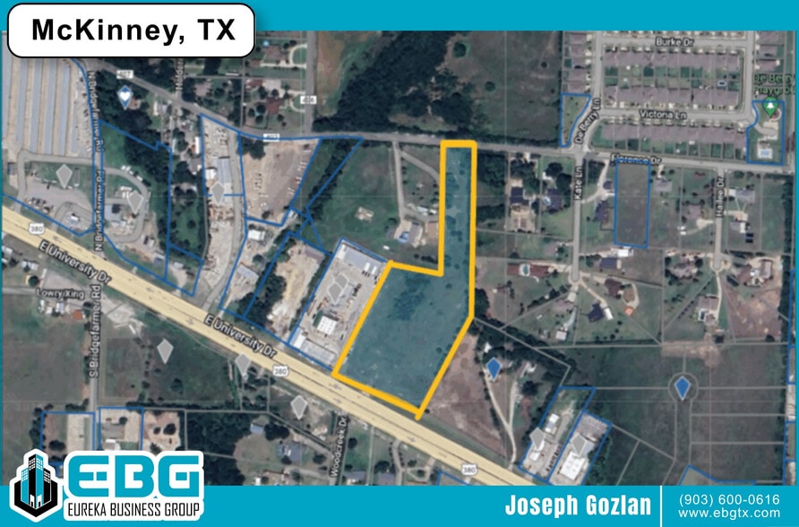 2855 Co 407 rd, McKinney, TX for sale - Aerial - Image 3 of 4