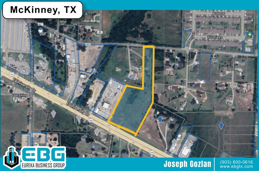 2855 Co 407 rd, McKinney, TX à vendre - Aérien - Image 3 de 4