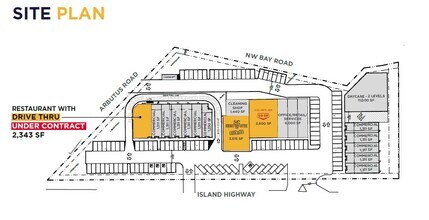 1209 Island Hwy E, Parksville, BC for lease Floor Plan- Image 1 of 1