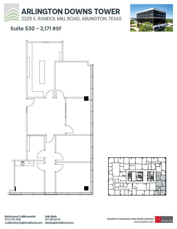 2225 E Randol Mill Rd, Arlington, TX for lease Floor Plan- Image 1 of 1