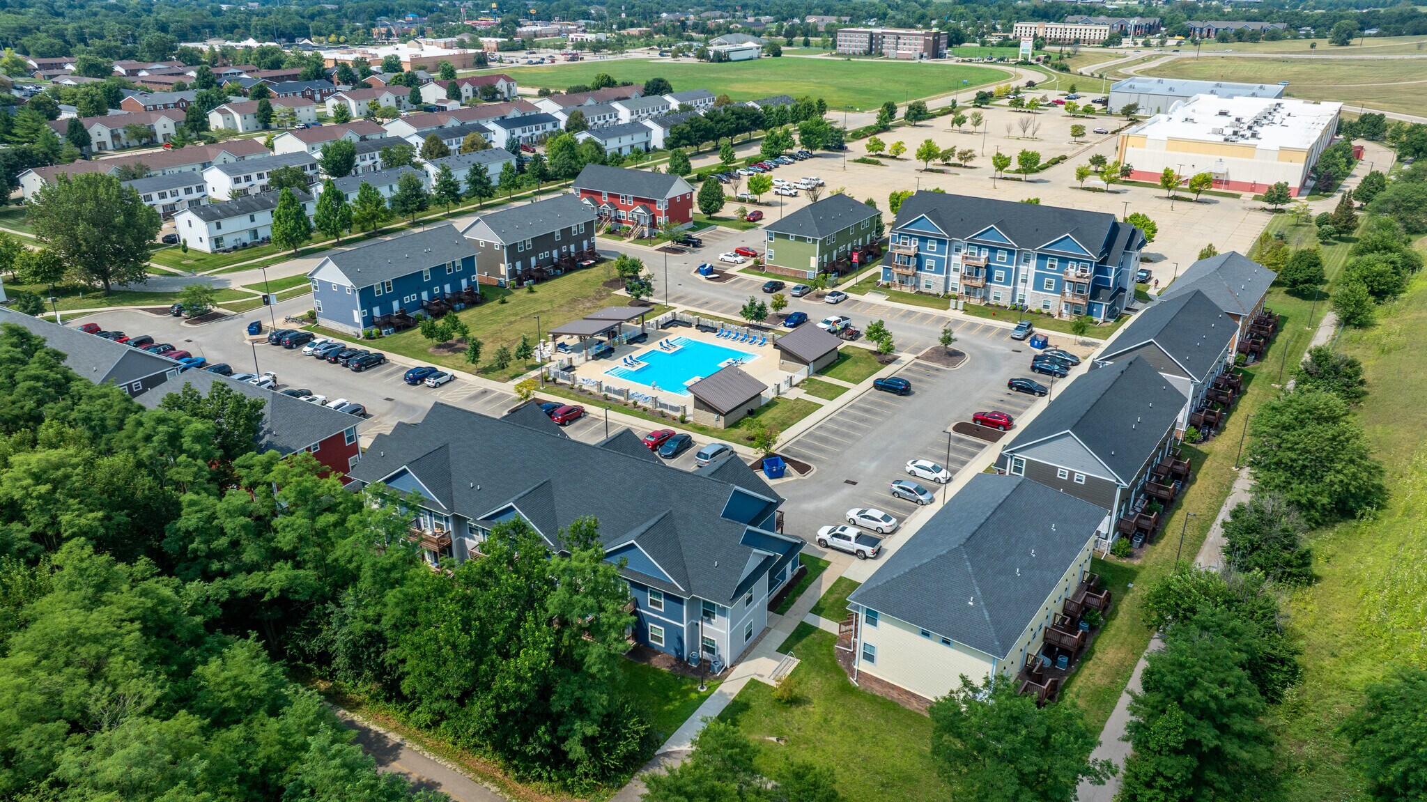 120 McKnight St., Normal, IL à vendre Aérien- Image 1 de 9