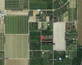 Plus de détails pour 39655 SW 210th Ave, Homestead, FL - Terrain à vendre