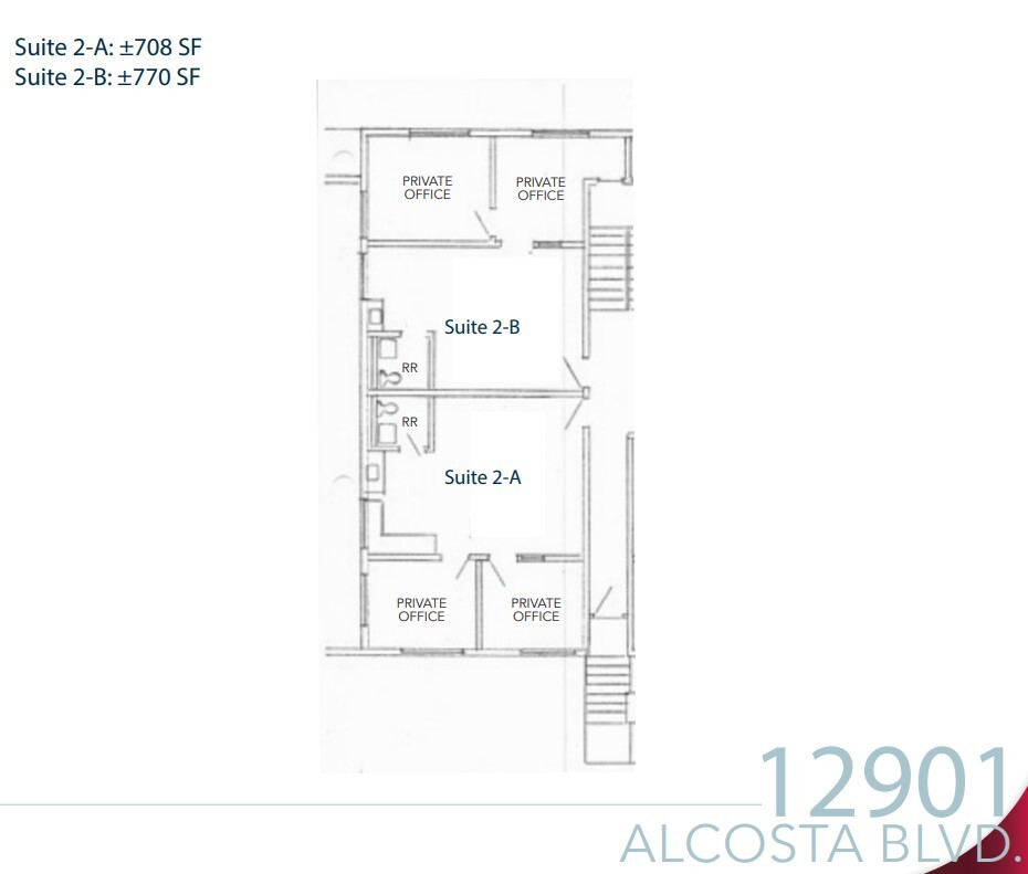 12901 Alcosta Blvd, San Ramon, CA à louer Plan d  tage- Image 1 de 1