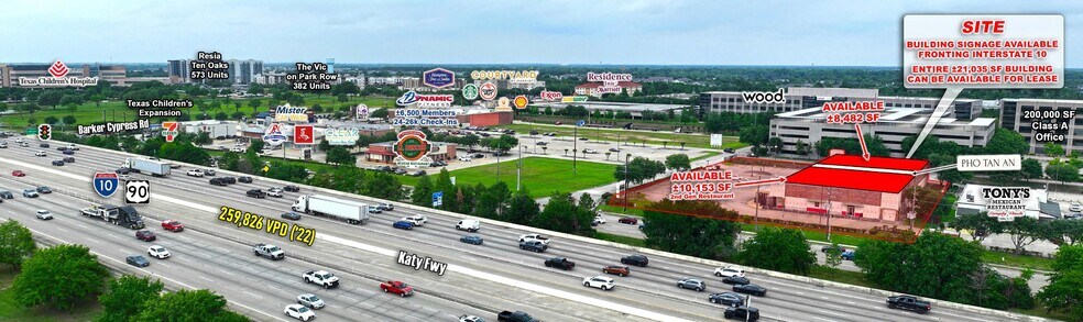 17754 Katy Fwy, Houston, TX à louer - Aérien - Image 3 de 6