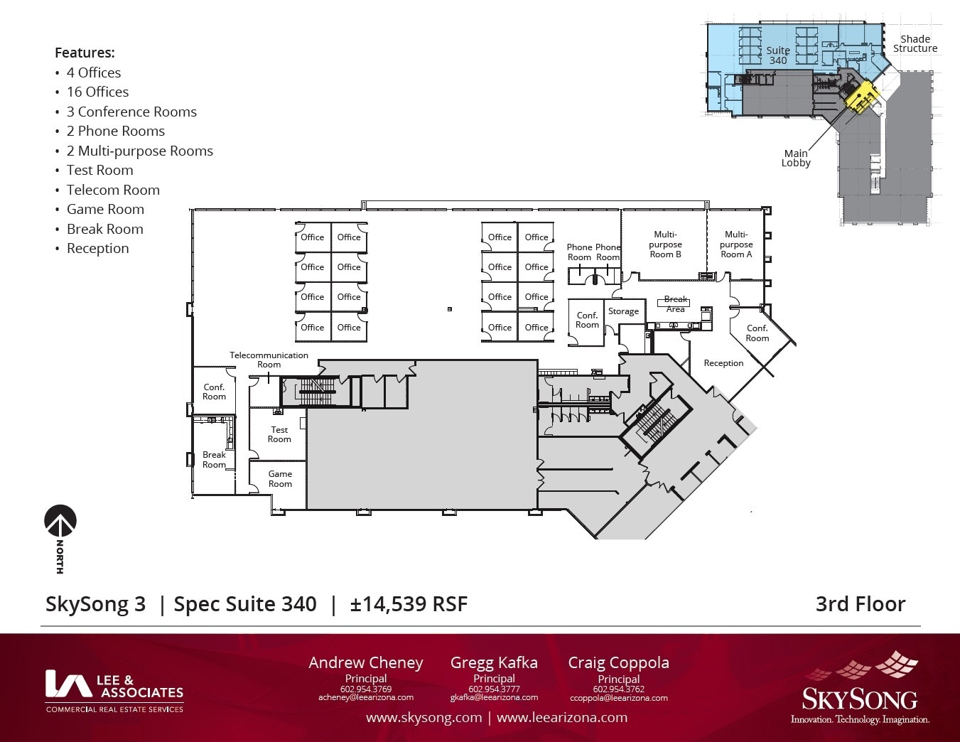 1365 N Scottsdale Rd, Scottsdale, AZ for lease Floor Plan- Image 1 of 1