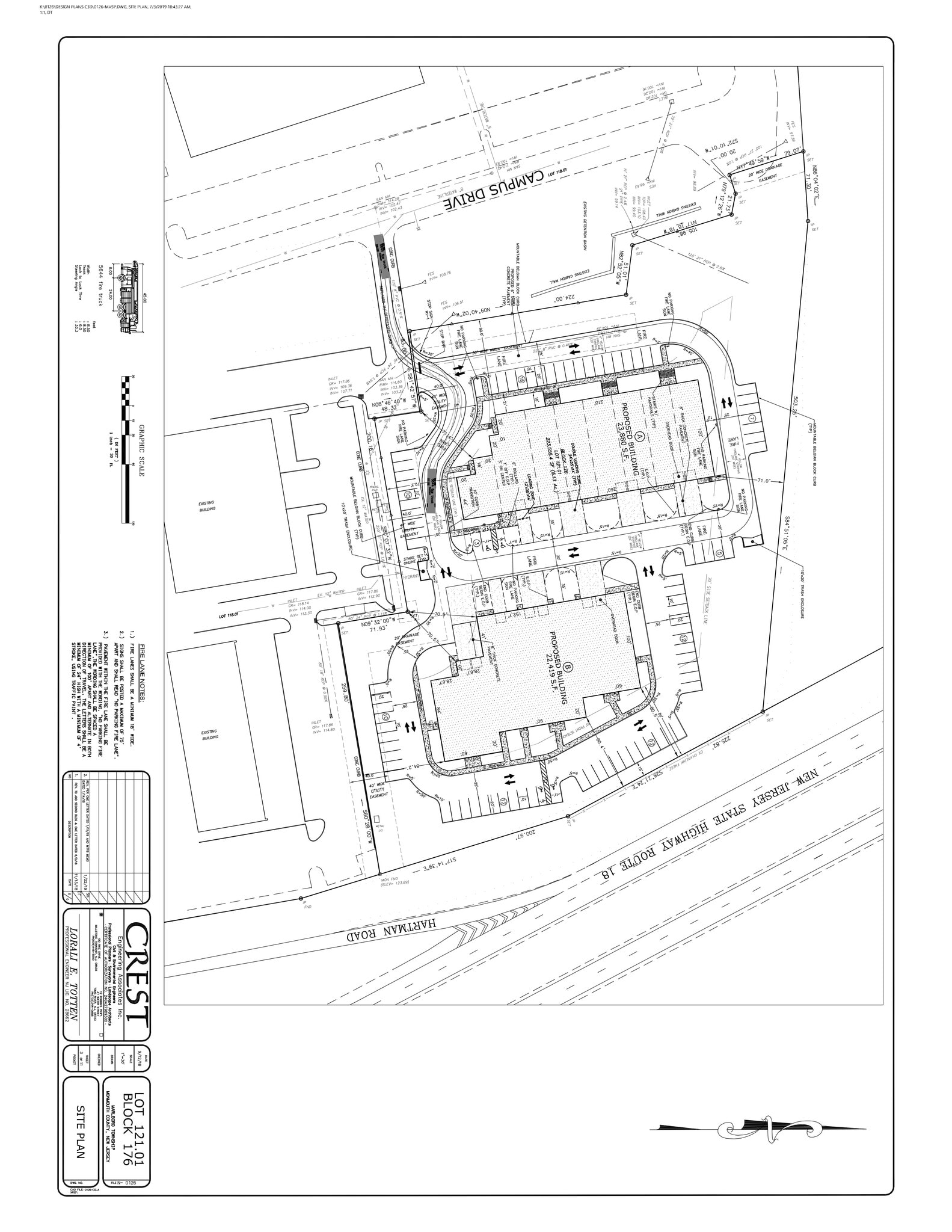 1500 Campus Dr, Morganville, NJ for lease Site Plan- Image 1 of 3