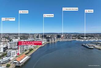 15-17 Honeysuckle Dr, Newcastle, NSW - Aérien  Vue de la carte - Image1