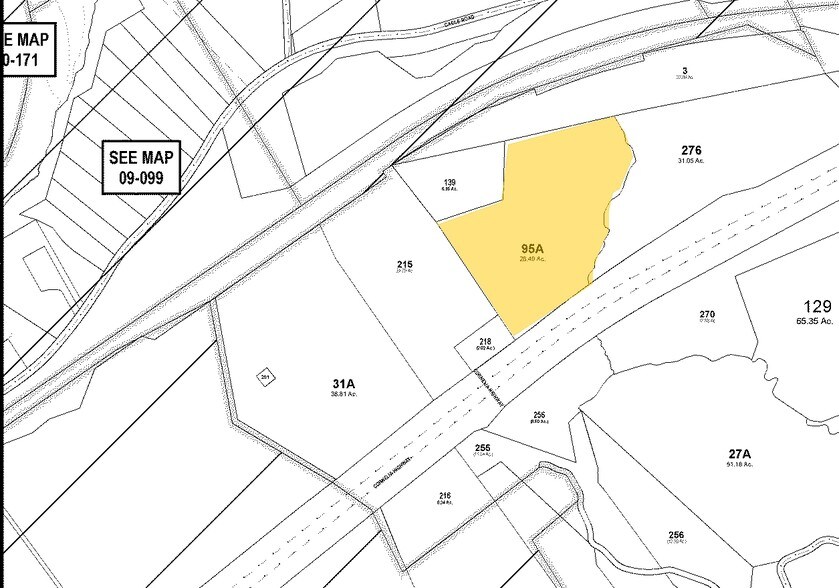 3835 Cornelia Hwy, Lula, GA for lease - Plat Map - Image 2 of 3