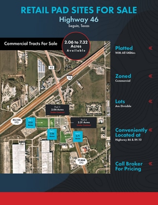 More details for IH-10 & Hwy 46, Seguin, TX - Land for Sale