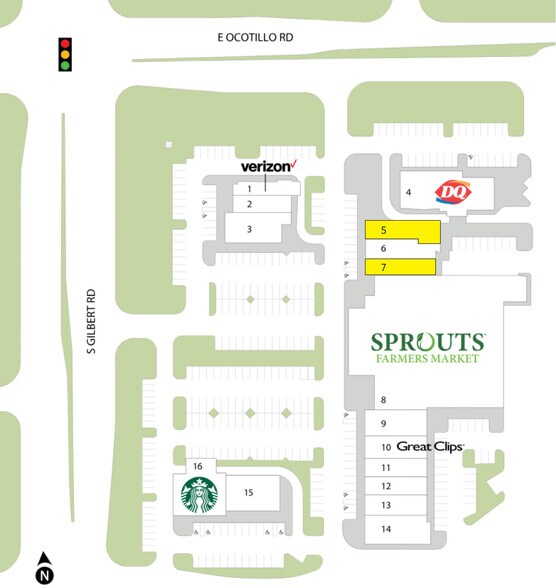 SE Ocotillo Rd & Gilbert Rd, Chandler, AZ à louer - Photo du bâtiment - Image 2 de 11