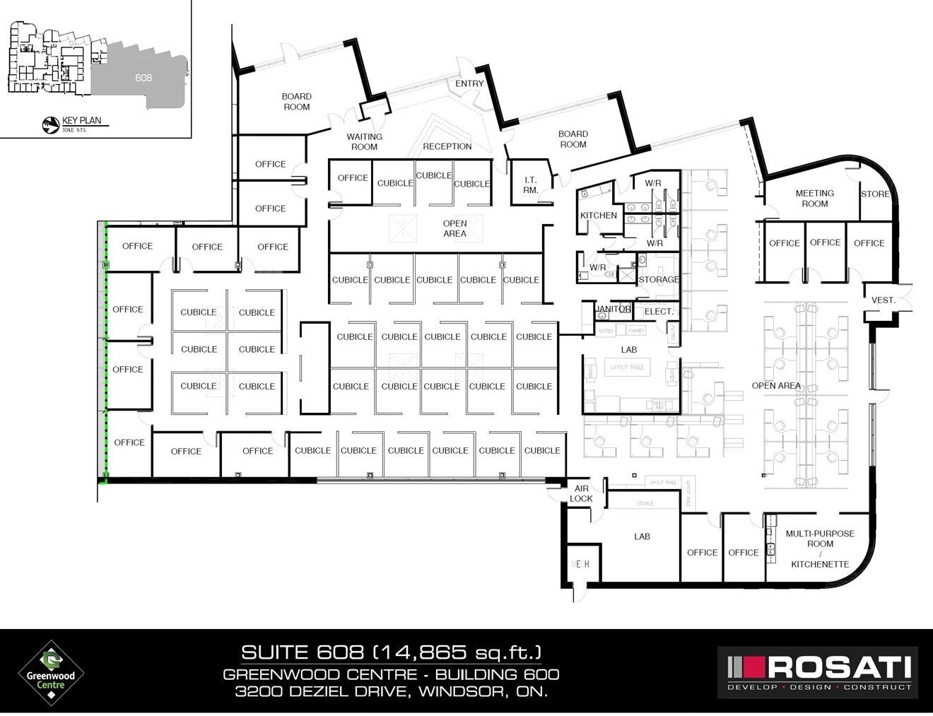3200 Deziel Dr, Windsor, ON for lease Floor Plan- Image 1 of 1