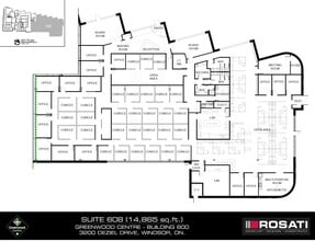 3200 Deziel Dr, Windsor, ON for lease Floor Plan- Image 1 of 1