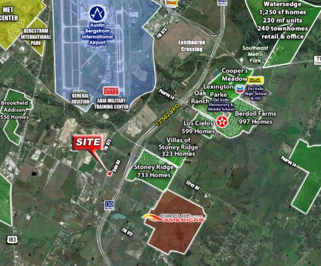 10902 McAngus Rd, Del Valle, TX à vendre - Aérien - Image 3 de 6